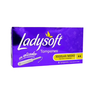 Ladysoft-tampones-absorcion-regular-x-8-unidades