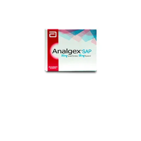 Analgex SAP x 20 comprimidos - Sistema Nervioso | Fracción