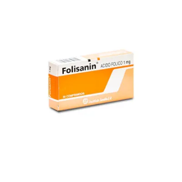 Folisanin 5mg 30 Comprimidos, Productos