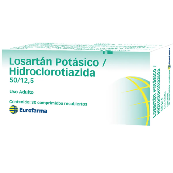 Losartan-x-Hidroclorotiazida-50125-mg-x-30-comprimidos