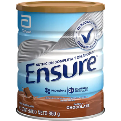 Imagen de Ensure FOS polvo chocolate 850 g