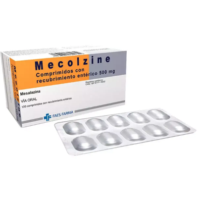 Imagen de Mecolzine 500 mg x 100 comprimidos
