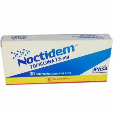 Imagen de Noctidem 7,5 mg x 30 comprimidos
