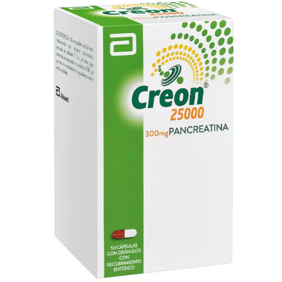 Imagen de Creon 25.000 - 300 mg x 50 cápsulas