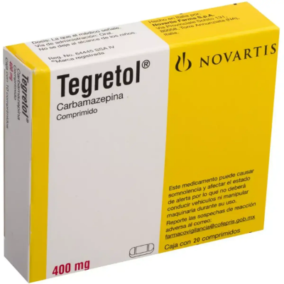 Imagen de Tegretal - CR 400 mg x 20 comprimidos