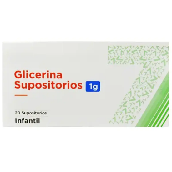 Imagen de Supositorio glicerina 1 g x 20 unidades