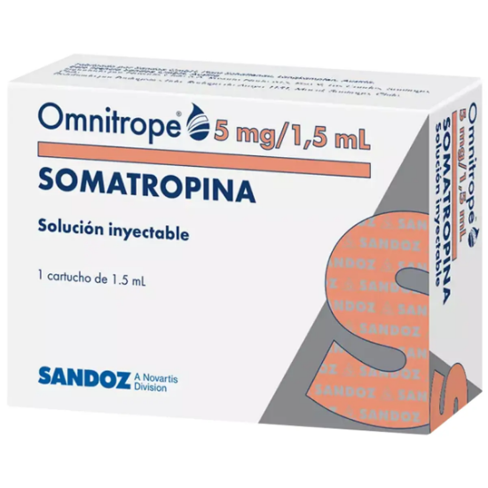 Imagen de Omnitrope 5 mg / ml x 1 unidad