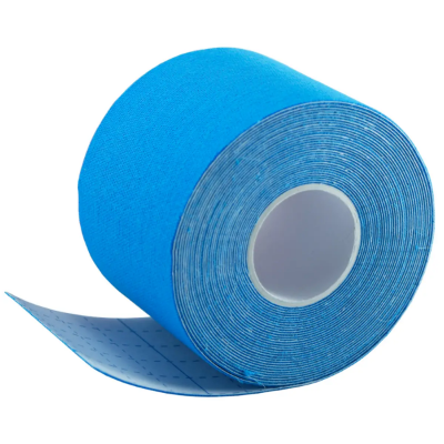 Imagen de Venda elástica tape k adhesivo azul 5 cm x 5 mt