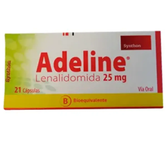 Imagen de Adeline 25 mg x 21 cápsulas