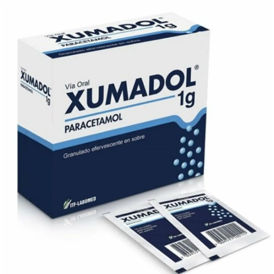 Imagen de Xumadol granulado 1 g x 20 granulados efervescentes