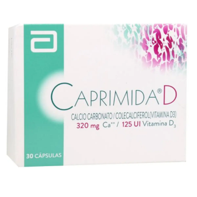 Imagen de Caprimida D 320 mg x 30 cápsulas