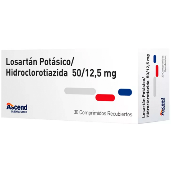 Losartán-potásico-Hidroclorotiazida-50-12,5-x-30- comprimidos-recubiertos