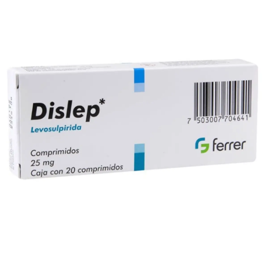 Imagen de Dislep 25 mg x 20 comprimidos