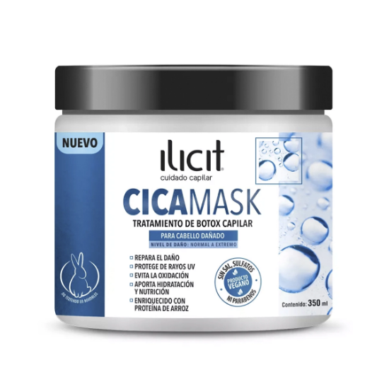 Ilicit-cicamask-Botox-capilar-cabello-dañado-350ml