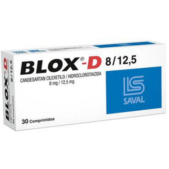 Imagen de Blox 8 / 12,5 mg x 30 comprimidos