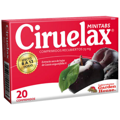 Imagen de Ciruelax minitabs 75 mg x 20 comprimidos recubiertos  