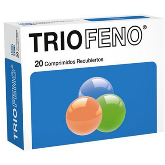 Imagen de TRIOFENO 20 COMPRIMIDOS RECUBIERTOS 