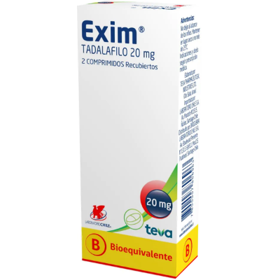 Imagen de Exim 20 mg x 2 comprimidos recubiertos  