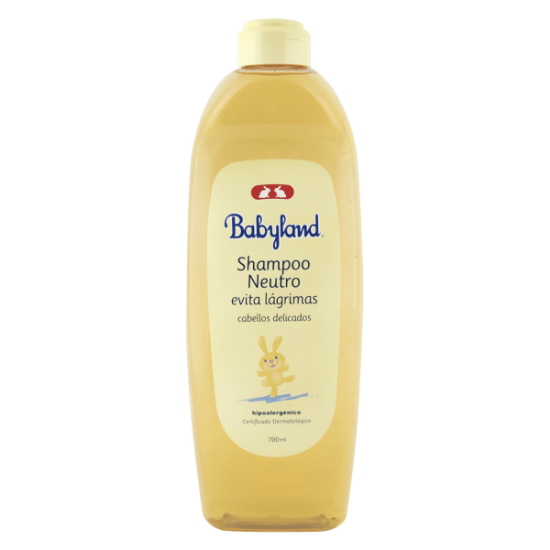 Imagen de Babyland evita las lagrimas hipoalergenico neutro shampoo niños x 700 ml