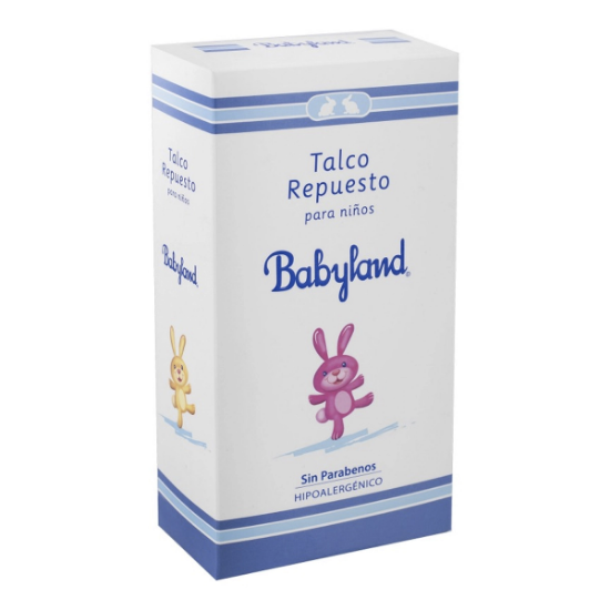 Imagen de Babyland talco hipoalergenico cartulina repuesto x 200 g