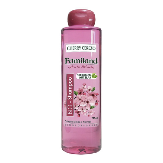 Imagen de Familand bio cherry cerezo a / oxi micelar cabello teñido a normal shampoo x 750 ml