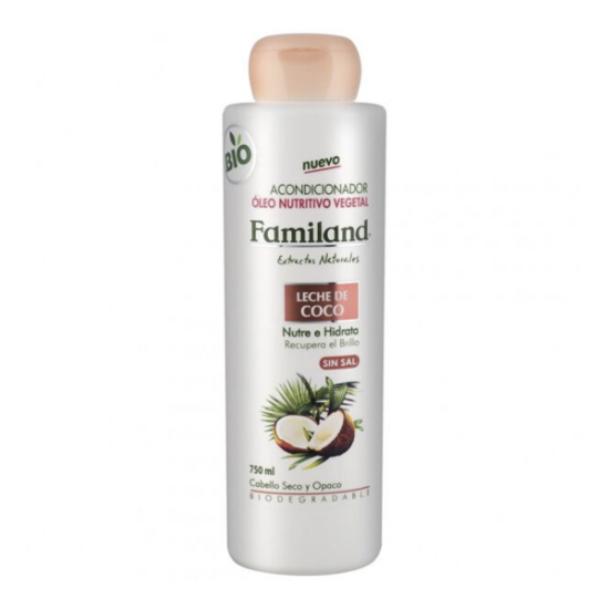 Imagen de Familand bio leche de coco cabello seco / opaco acondicionador x 750 ml