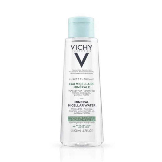 Imagen de VICHY EAU MICELLAIRE MINERALE 200 ML PIEL MIXTA A GRASA
