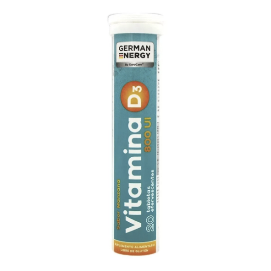 Imagen de VITAMINA D3 800 U.I. 20 TABLETAS EFERVESCENTES (COLECALCIFEROL)