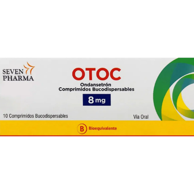 Imagen de Otoc 8 mg x 10 comprimidos bucodispersables