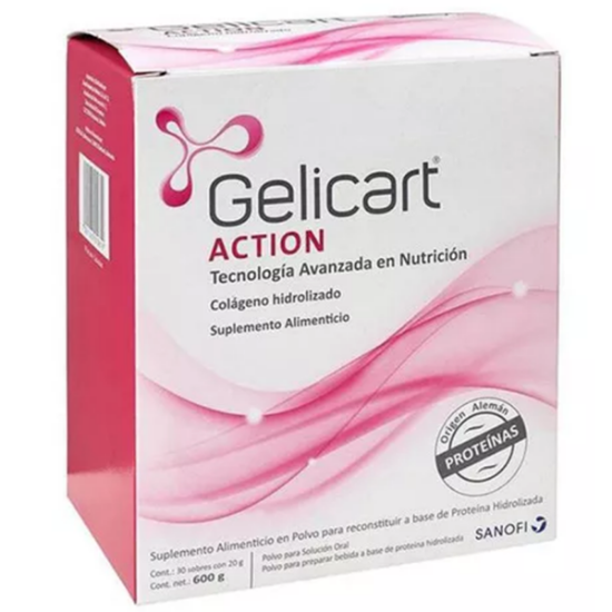 Imagen de Gelicart action polvo solución oral 30 sobres x 20 g
