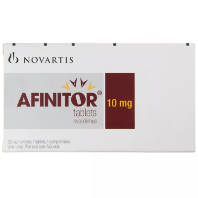 Imagen de Afinitor 10 mg x 30 comprimidos