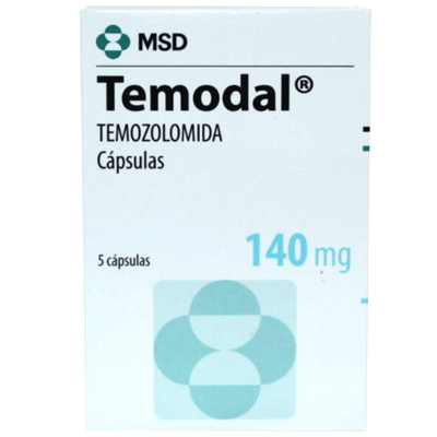 Imagen de Temodal 140 mg x 5 cápsulas