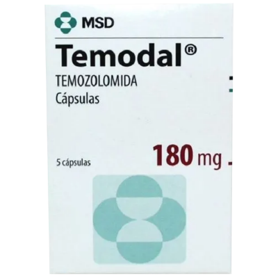 Imagen de Temodal 180 mg x 5 cápsulas