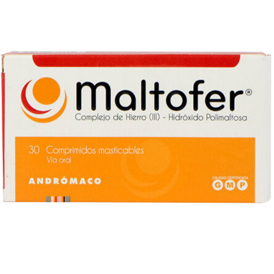 Imagen de Maltofer 100 mg x 30 comprimidos