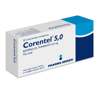 Imagen de Corentel 5 mg x 30 comprimidos recubiertos