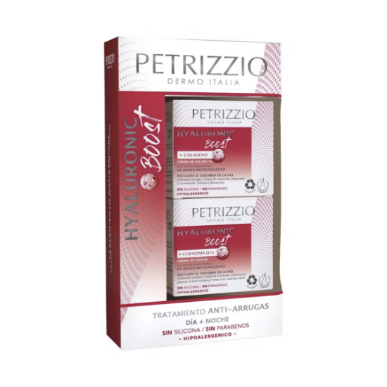 Imagen de PETRIZZIO HYALURONIC BOOST PIELES 40+ CREMA DIA+CREMA NOCHE [50+50] G.