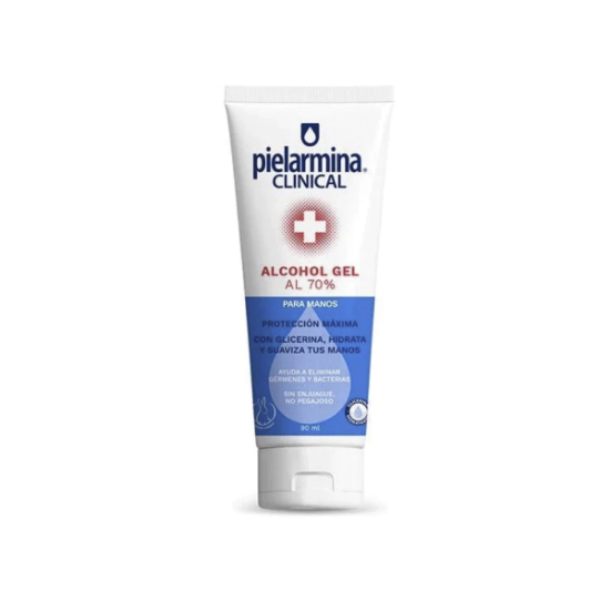 Imagen de PIELARMINA CLINICAL ALCOHOL GEL 70% PARA MANOS SIN ENJUAGUE 90 ML