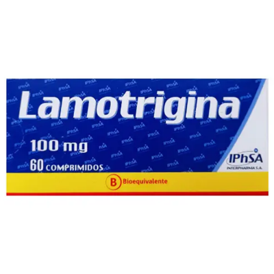 Imagen de Lamotrigina 100 mg x 60 comprimidos
