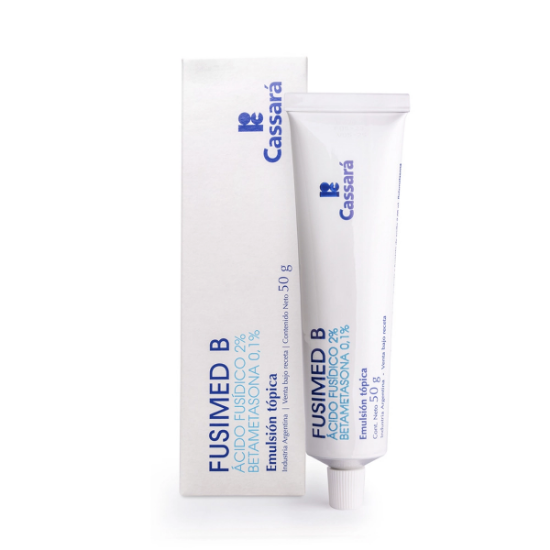 Imagen de FUSIMED-B EMULSION TOPICA 15 G. (FUSIDATO SODIO+BETAMETASONA) 