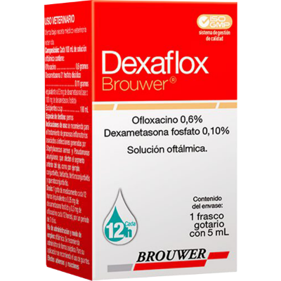 Imagen de Dexaflox solución oftálmica frasco gotario x 5 ml