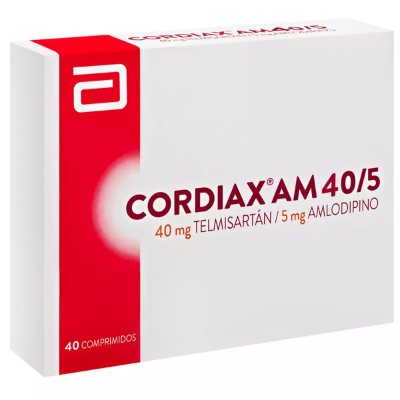 Imagen de Cordiax AM 40 / 5 x 40 comprimidos
