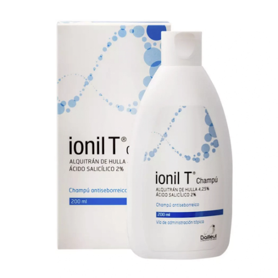 Imagen de IONIL-T SHAMPOO 200 ML (ACIDO SALICILICO+ALQUITRAN)