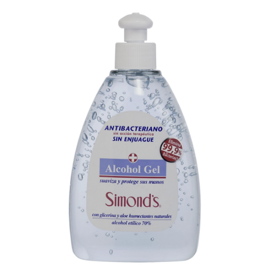 Imagen de SIMONDS ANTIBACTERIANO SIN ENJUAGUE ALCOHOL GEL 360 ML REPUESTO