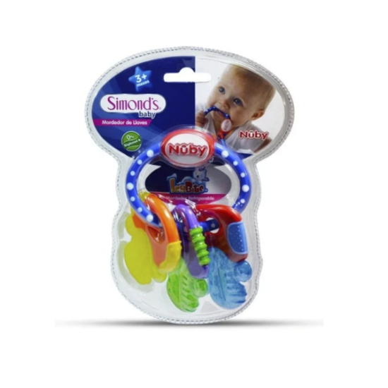 Imagen de SIMONDS BABY MORDEDOR DE LLAVES GEL +3 MESES