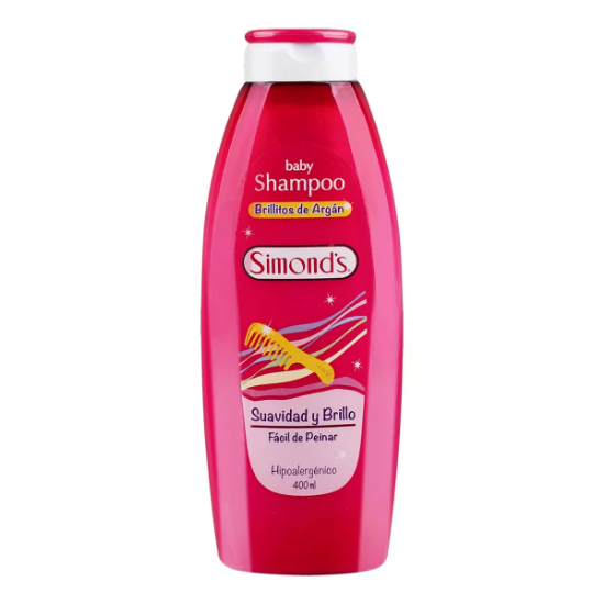 Imagen de SIMONDS BRILLITOS DE ARGAN SHAMPOO 400 ML