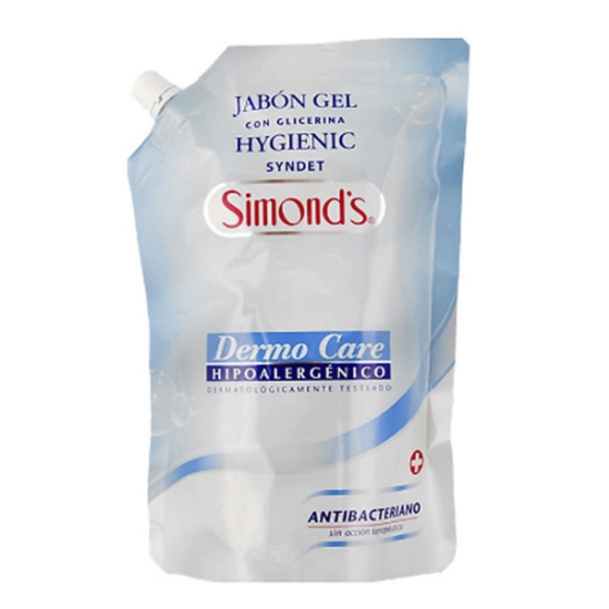 Imagen de SIMONDS DERMO CARE HYGIENIC JABON GEL CON GLICERINA 750 ML DOYPACK