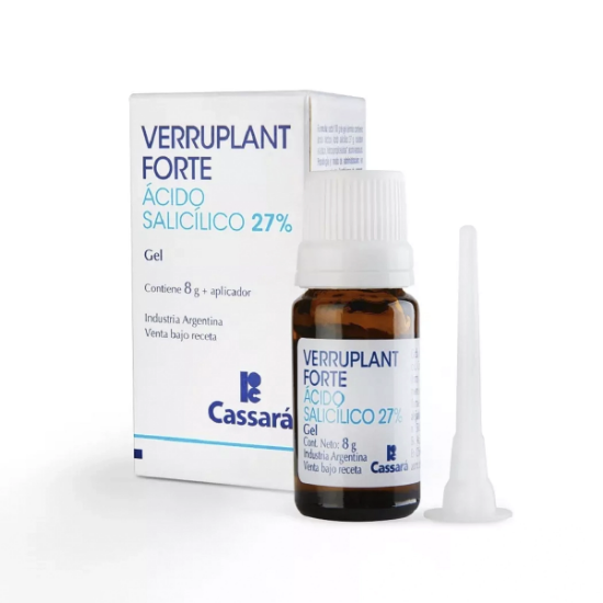 Imagen de VERRUPLANT FORTE 27% GEL DERMICO 8 G. (ACIDO SALICILICO)