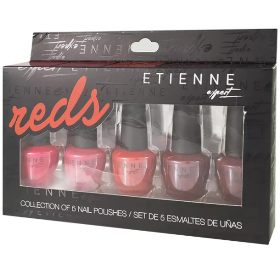Imagen de Etienne expert set reds 02 esmalte uñas 15 ml x unidades