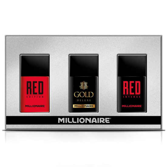 Imagen de MILLIONAIRE DELUXE COLLECTION 30ML X3 [RED+RED INTENSE+GOLD DELUXE] (2020)