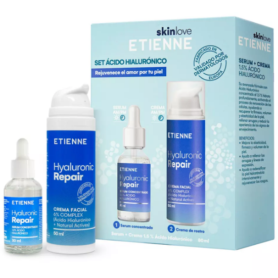 Imagen de Etienne hyaluronic serum + crema / L